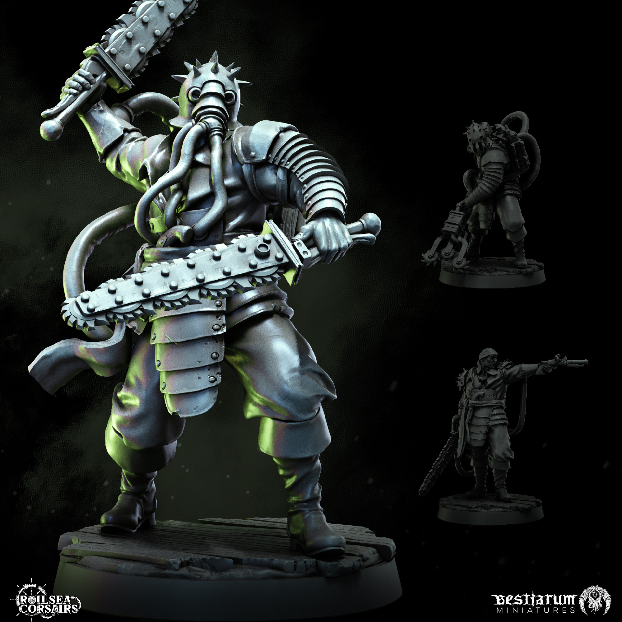 Roilsea Corsairs x3 | Roilsea Corsairs | Pirate